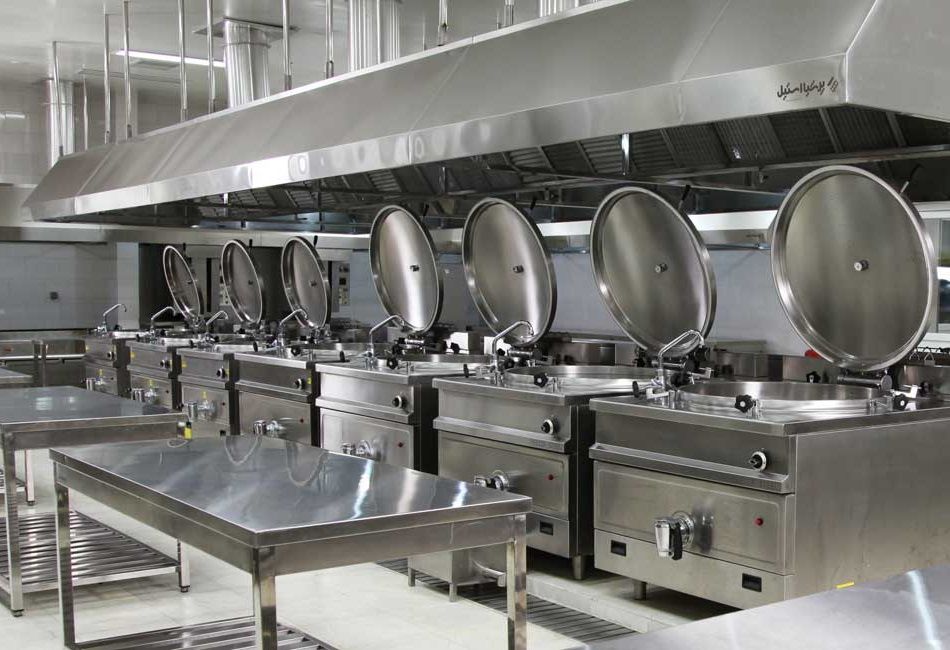 پرشیا استیل ارائه کننده کامل ترین و متنوع ترین تجهیزات مدرن آشپزخانه صنعتی